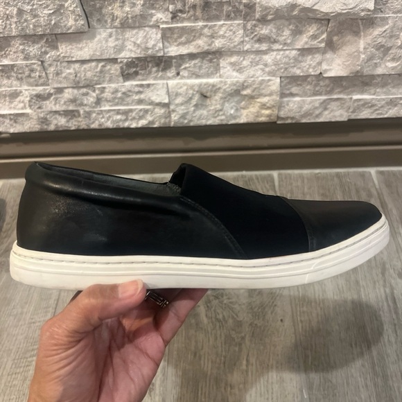 Via Spiga Black Sneakers with Slip-On Design and Thick Sole - Picture 9 of 10